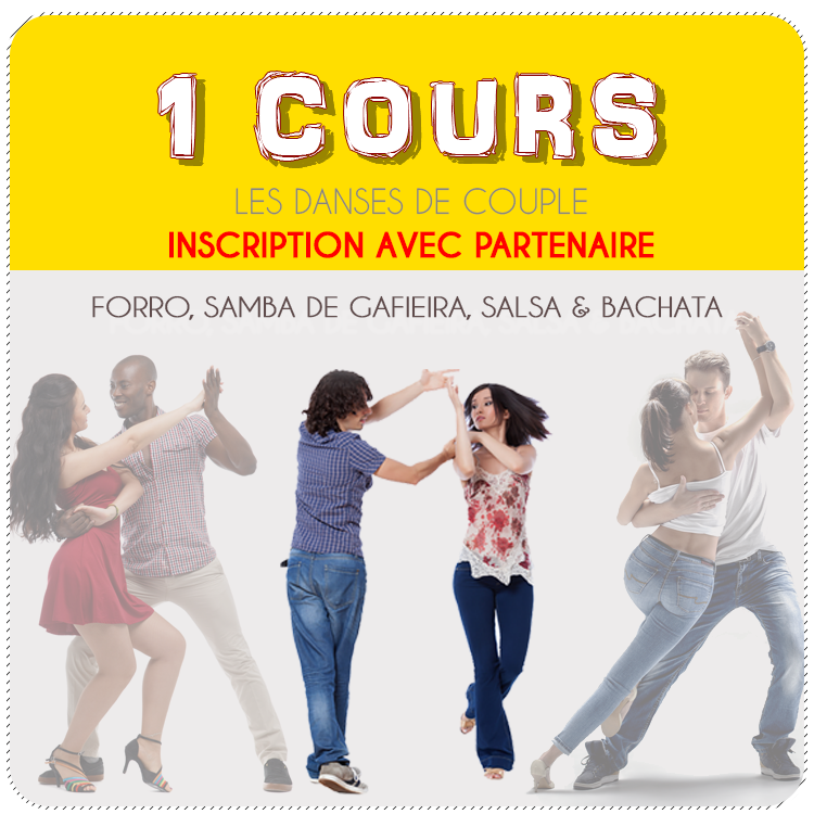 Inscription à 1 cours de danse