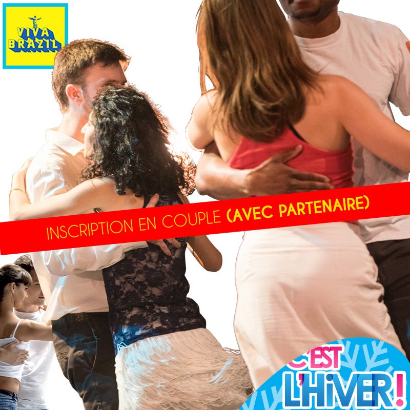 Cours de Danse de danses brésiliennes de couple, Forró (Pé De Serra) et samba de gafieira